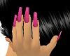 <sH> Magenta Pink Nails