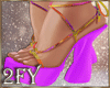 2FY Barbie Purple Heels