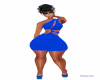 Blue Glam Dress