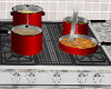 red animated pans