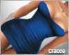 C classic blue dress
