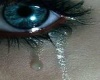 Blue Crying Eye