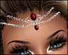 Elf Headband Red Gems