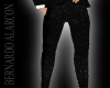 Black Shiny Suit Pants!