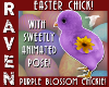 PURPLE EASTER CHICK!