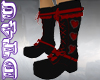 DT4U Red Black Doll Boot