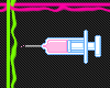 *Syringes, Pink liquid