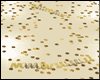 {R} Confetti Floor Gold