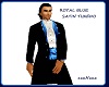 Royal Blue Satin Tuxedo