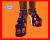 Pumpkin Hex Heels