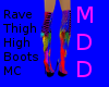 Rave Thigh-High MC Boots