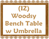 (IZ) Woodsy Bench Table