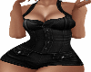 Denim overalls black