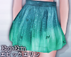 [E]*Teal Galaxy Skirt 2*