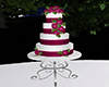 Wedding Cake Burgundy