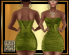 [L] Olive Green Dress