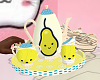 Kawaii Lemon-Pear Teaset