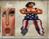 J~MENS PATRIOTIC OVERALL