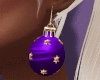 Christmas Balls Purple
