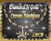 DIAMOND N GOLD CROWN