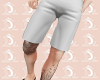 L: White Simple Short