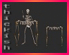 Skeleton musician animat