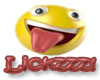 Lickzzz! Smiley Sticker