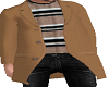 Tan Overcoat and Sweater