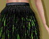 Neon Feather Skirt