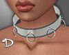 d| Metal rings collar