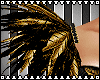 BLK , GOLD OVERLAY