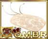 QMBR Hat Fascinator Gold