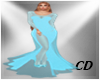 CD  Dress Blue Glitter