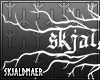 skjaldmaer sticker.