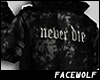 。黒Neverdie jacket