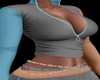 Yoga Sun Top-Grey