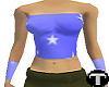 Tube top with armbands