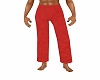 RED STRAIGHT PANTS