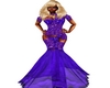 [KR] Sheer Gown Dk.Blue