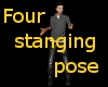 Four standing pose