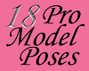 18 model poses bundle