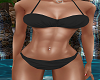S/~Black Hot Hot Bikini