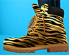 Gold Stripe Work Boots (F)