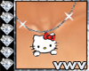  Hello-Kitty necklets