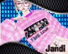 [J]Sweter pink BTS