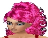 pink hair in ponytail