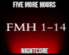 Nightcore -FiveMoreHours
