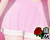 蝶 Pink Lace Skirt