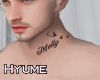 H' Req Neck Tatto