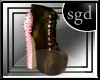 !SGD Chunky Brown Boots